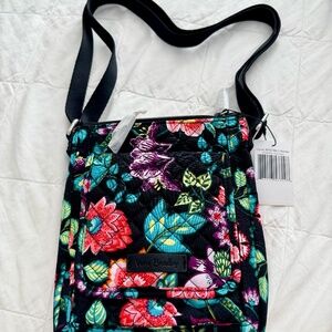 Vera Bradley Iconic RFID Mini Hipster - NWT